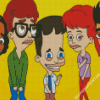 Big Mouth Characters Diamond Painting