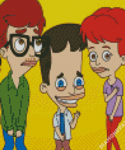 Big Mouth Characters Diamond Painting