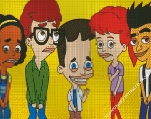 Big Mouth Characters Diamond Painting