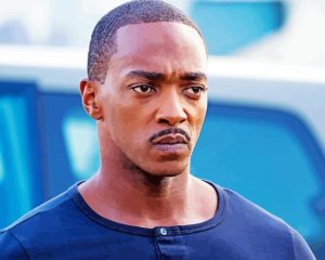 Actor Anthony Mackie Diamond Painting