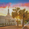 Aesthetic Columbia South Carolina Temple Diamond Painting