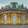 Aesthetic Sanssouci Palace Brandenburg Diamond Painting