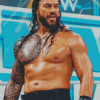 American Professional Wrestler Roman Reigns Diamond Painting