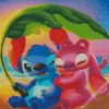 Stitch And Lilo Characters Diamond Painting