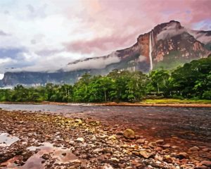 Angel Falls Venezuela Diamond Painting