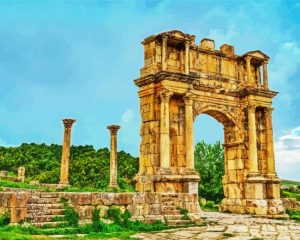 Arch Of Caracalla Algeria Diamond Painting