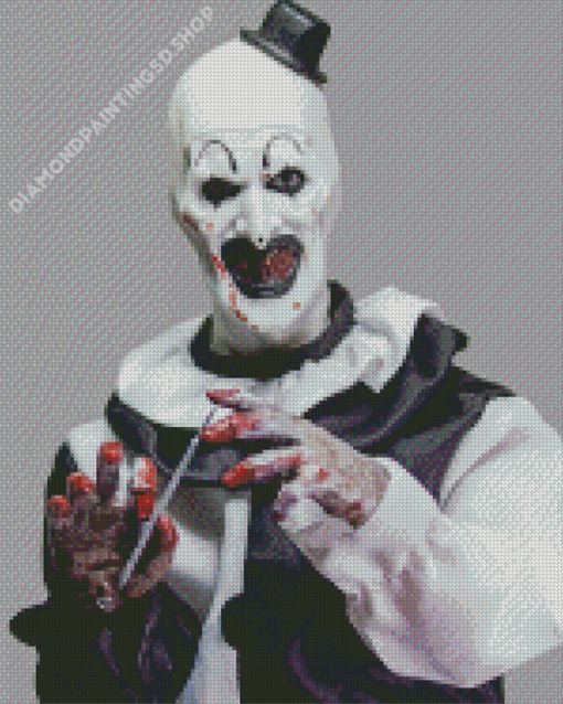 Art The Clown Diamond Painting