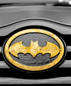 Batman Symbol Car Diamond Painting