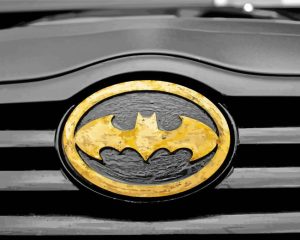 Batman Symbol Car Diamond Painting