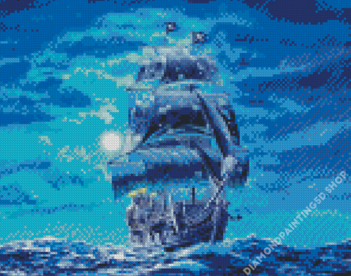 Black Pearl Diamond Painting