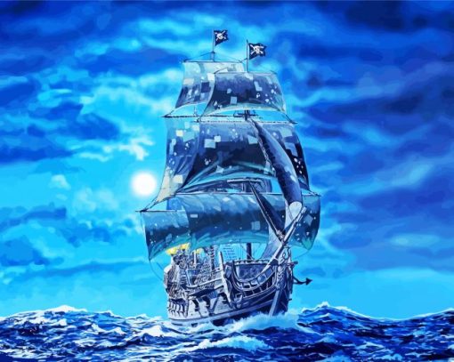 Black Pearl Diamond Painting