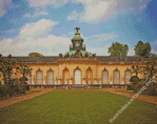 Brandenburg Sanssouci Palace Diamond Painting