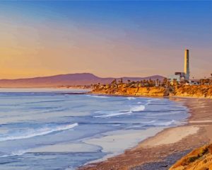 Carlsbad City Beach Oceanside Diamond Painting