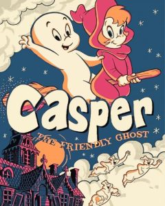 Casper The Friendly Ghost Poster Diamond Painting