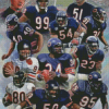 Chicago Bears Players Diamond Painting