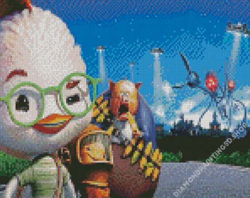 Chicken Little Diamond Painting