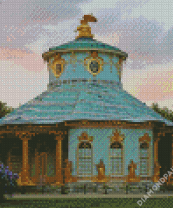 Chinese House In Sanssouci Park Diamond Painting