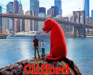 Clifford The Big Red Dog Movie Diamond Painting