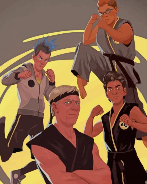 Cobra Kai Diamond Painting