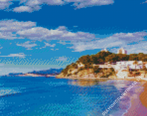 Costa Blanca Alicante Beach Diamond Painting