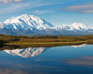 Denali Mountain Diamond Painting