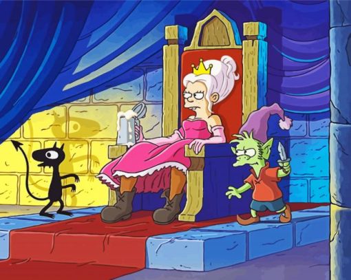 Disenchantment Queen Dagmar Diamond Painting