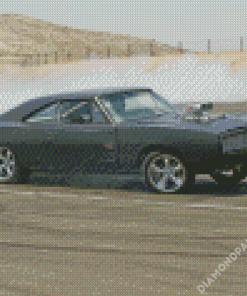 Doms Charger Drifting Diamond Painting