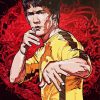 Enter The Dragon Bruce Lee Character Diamond Painting