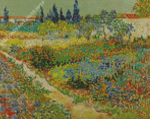 Garden At Arles Van Gogh Diamond Painting