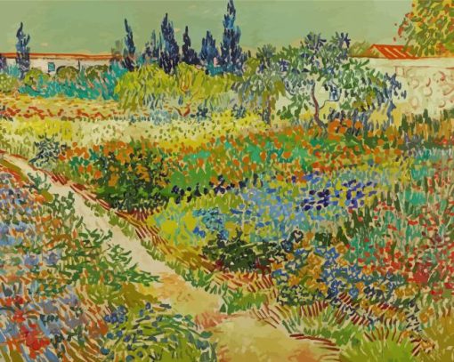 Garden At Arles Van Gogh Diamond Painting