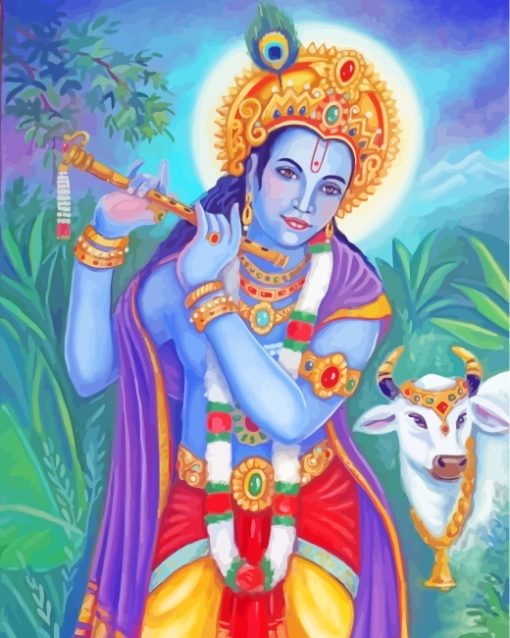 Hindu Krishna Diamond Painting