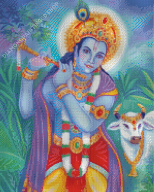 Hindu Krishna Diamond Painting