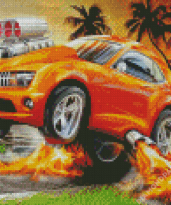 Hot Wheels Diamond Painting