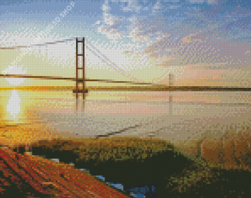 Hull Humber Bridge Diamond Painting