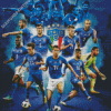 Italy National Football Team Azzurri Diamond Painting