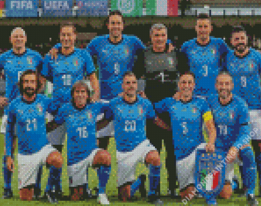 Italy National Football Team Diamond Painting