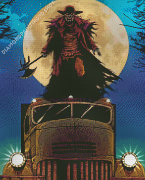 Jeepers Creepers Art Diamond Painting