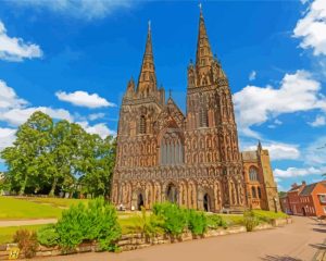 Lichfield Cathedral Birmingham City Diamond Painting