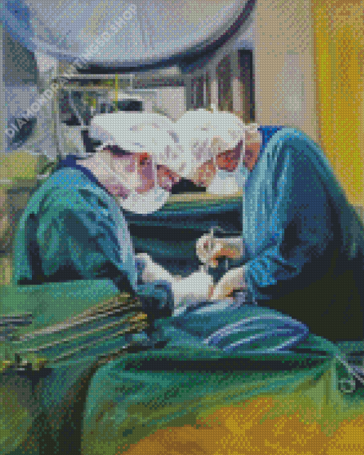 Medicine Surgery Art Diamond Painting