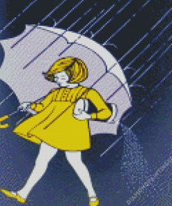 Morton Salt Girl Diamond Painting