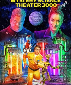 Mystery Science Theater Movie Poster Diamond Painting