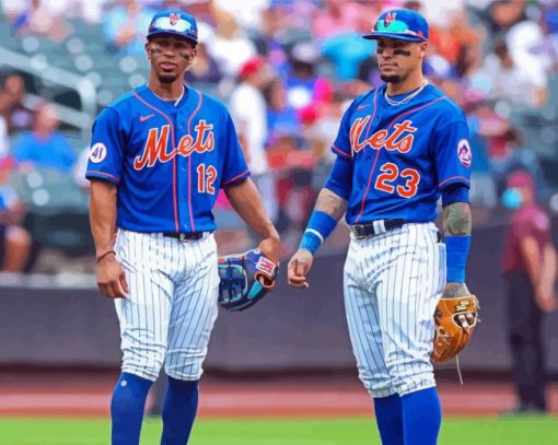 New York Mets Baseball Players Diamond Painting