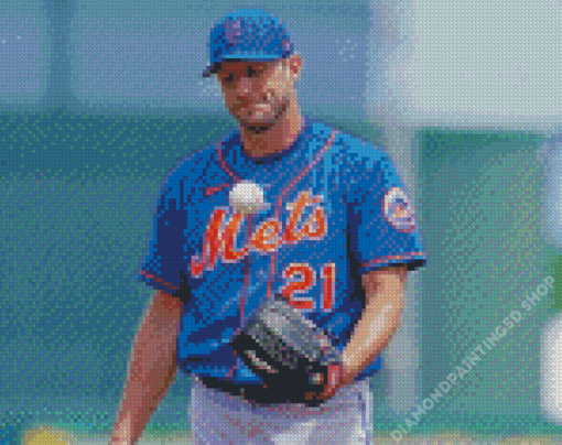 New York Mets Player Diamond Painting