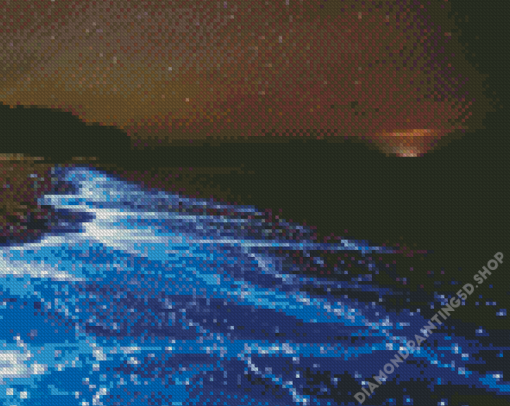 Ocean Of Stars Seascape Diamond Painting