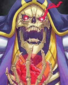 Overlord Skull Anime Diamond Painting