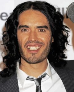 Russel Brand Comedian Diamond Painting