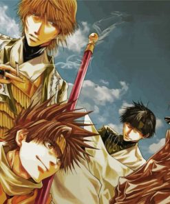 Saiyuki Manga Anime Diamond Painting