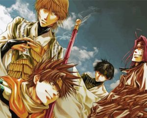 Saiyuki Manga Anime Diamond Painting