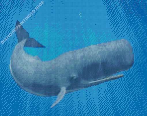 Sperm Whale Diamond Painting