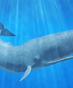 Sperm Whale Diamond Painting